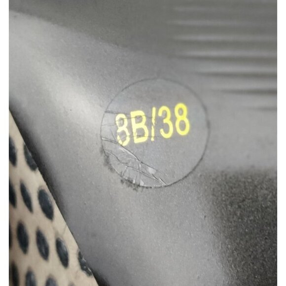 Stiletto Heeled Pumps Leather Polk Dot Accents Metallic Heel Jessica Simpson - Picture 11 of 12